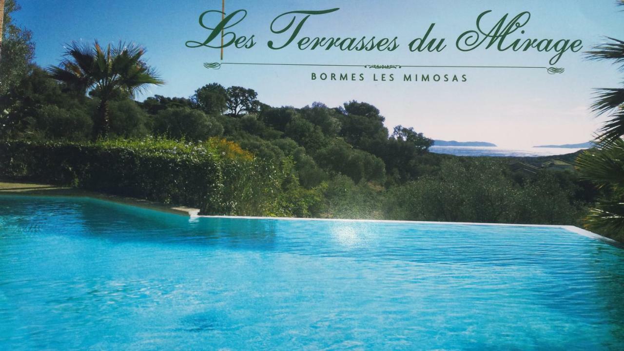 LES TERRASSES DU MIRAGE, Appartements de 21 m2 à 90 m2, Linges de séjour et Nettoyage Final inclus Bormes-les-Mimosas Esterno foto